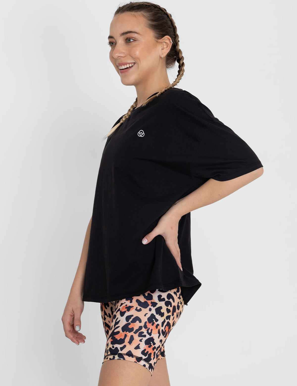 Polo  Para Mujer Oversize Anto Negro Bsoul