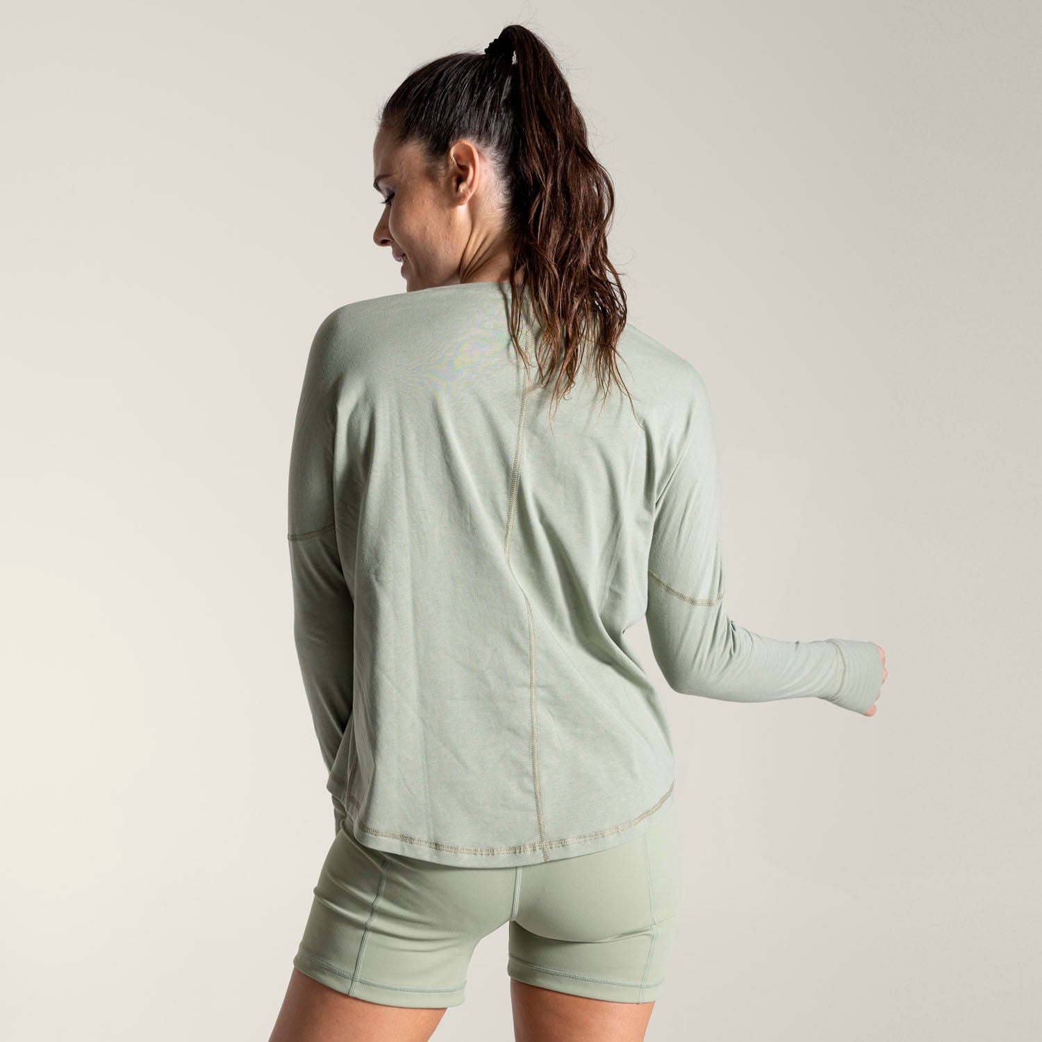 Polo Half Zip para Mujer