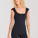 Enterizo Corto Para Mujer Saint Malé Kira Negro Bsoul