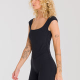 Enterizo Corto Para Mujer Saint Malé Kira Negro Bsoul