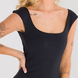 Enterizo Corto Para Mujer Saint Malé Kira Negro Bsoul
