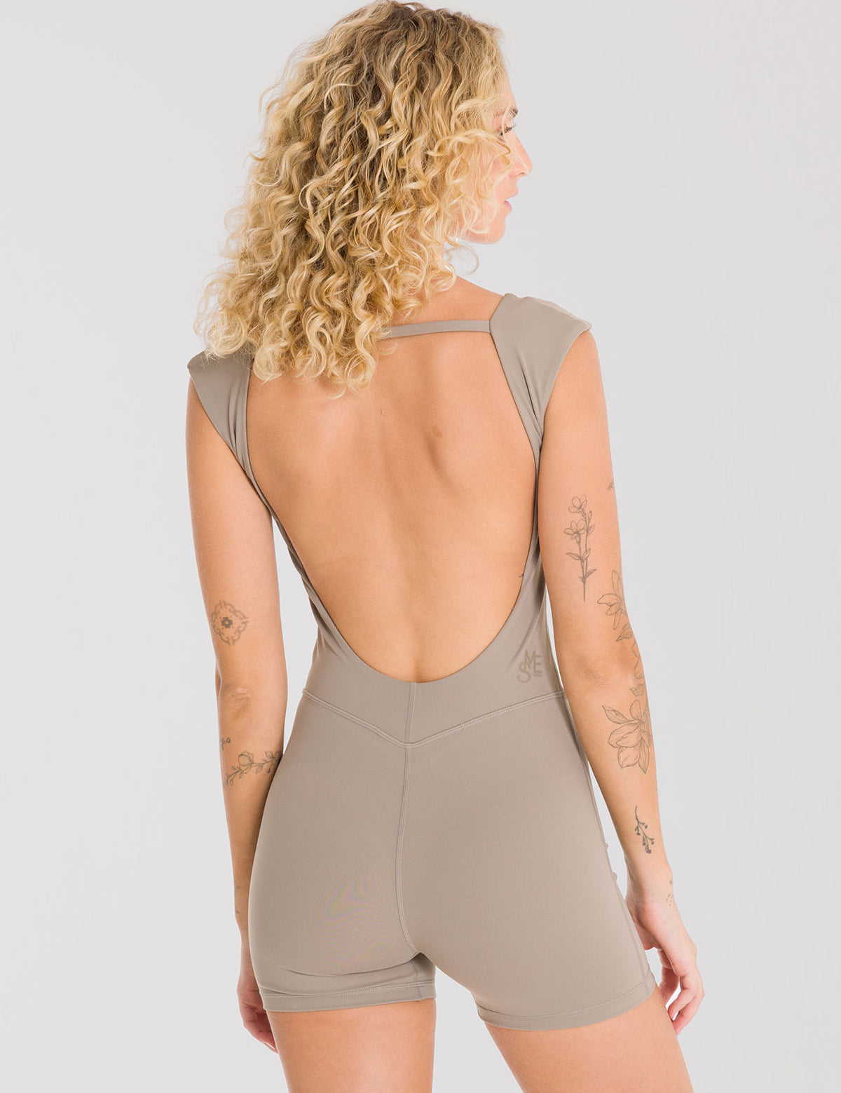 Enterizo Corto Para Mujer Saint Malé Kira Marrón Bsoul