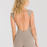 Enterizo Corto Para Mujer Saint Malé Kira Marrón Bsoul