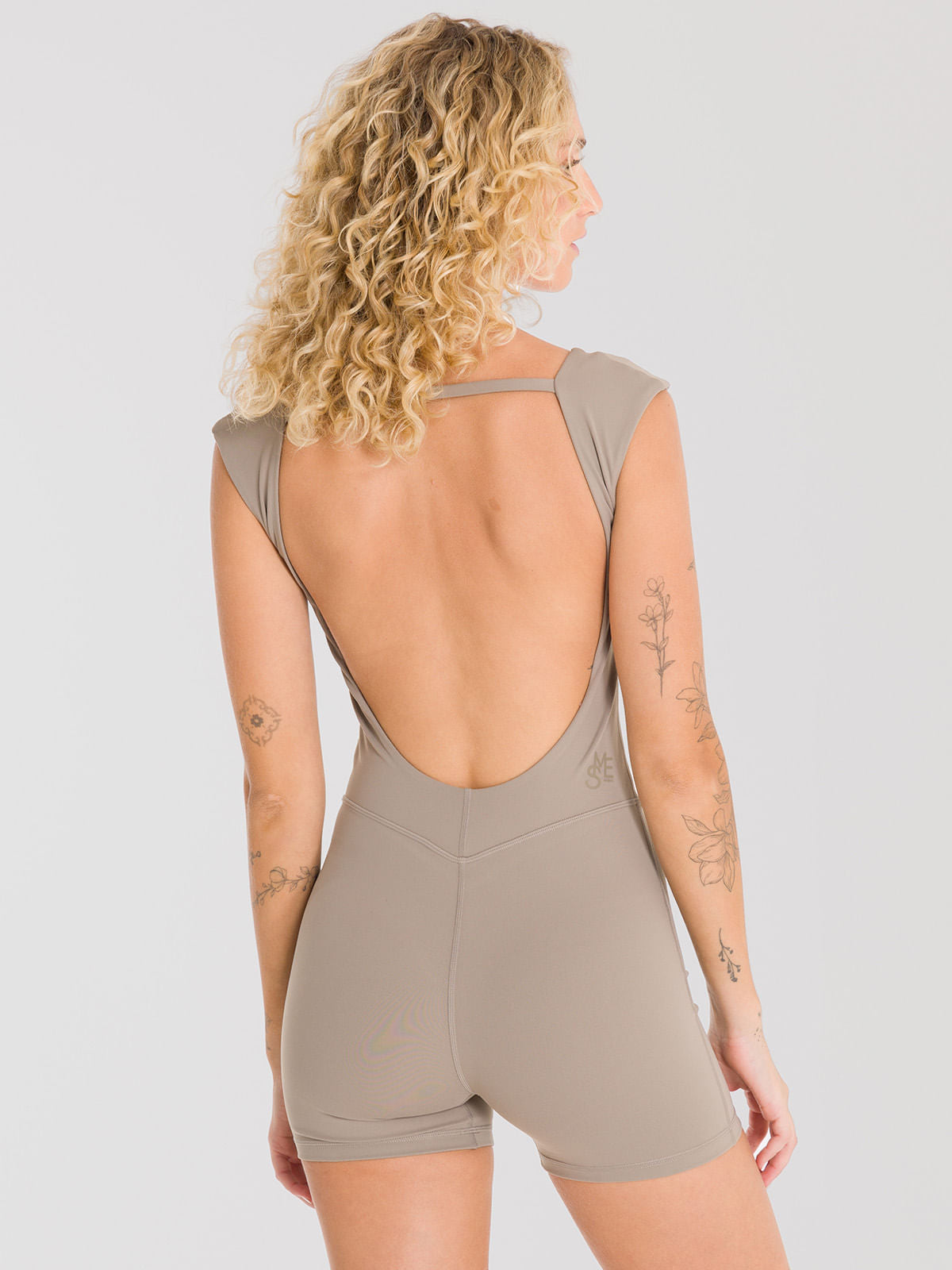 Enterizo Corto Para Mujer Saint Malé Kira Marrón Bsoul