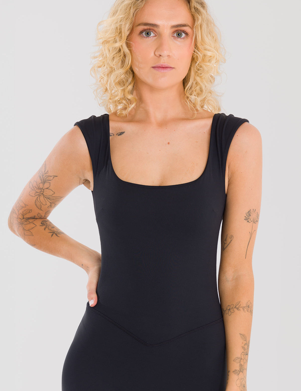 Enterizo Largo Para Mujer Saint Malé Kira Negro Bsoul
