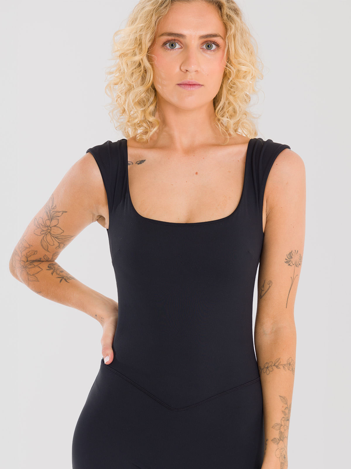 Enterizo Largo Para Mujer Saint Malé Kira Negro Bsoul