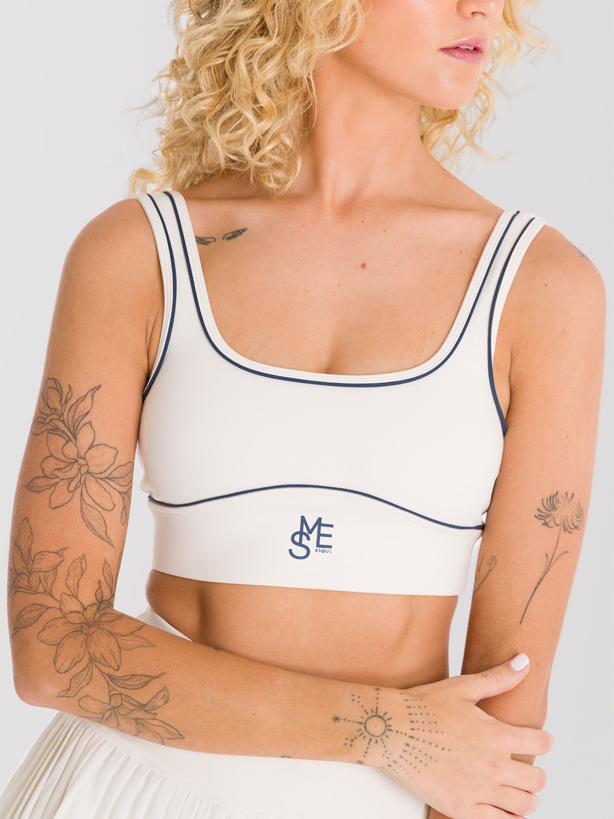 Bra Para Mujer Saint Malé Elisa Blanco Bsoul