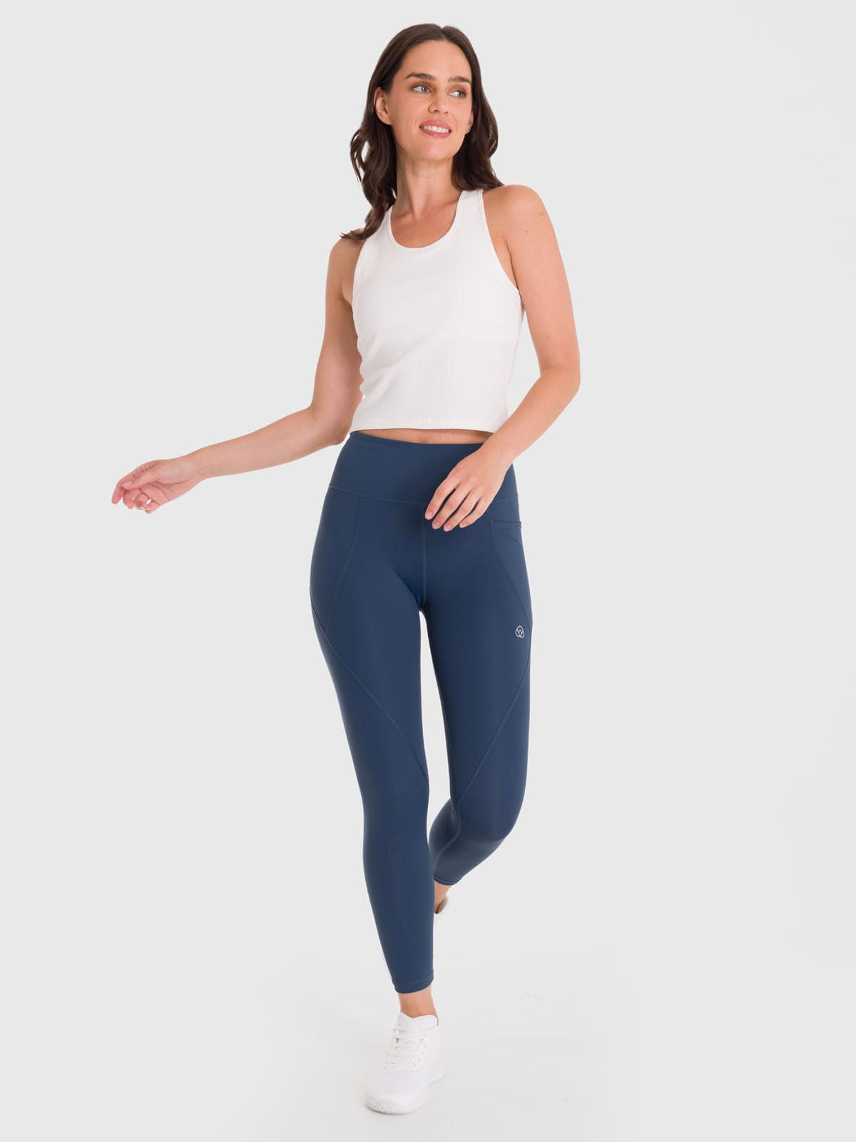 Legging Para Mujer Ankle Anto Azul Bsoul