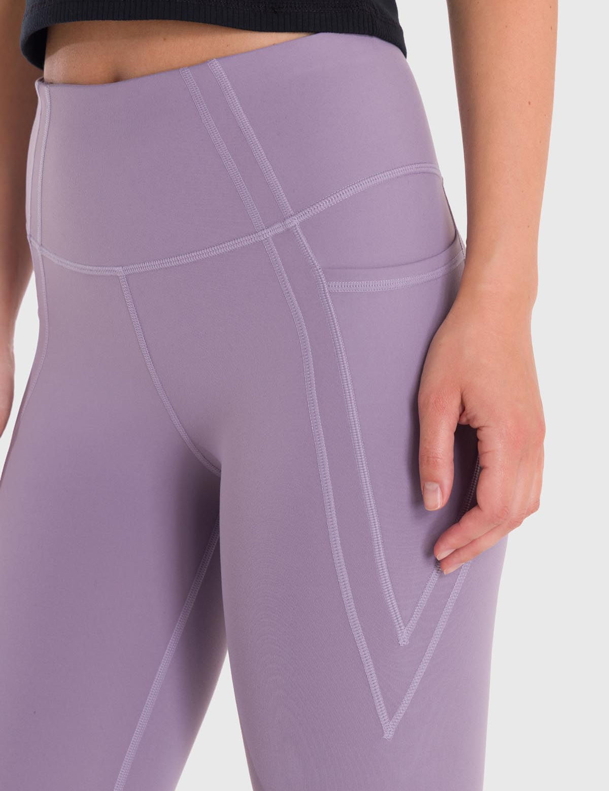 Legging Para Mujer Ankle Maca Morado Bsoul