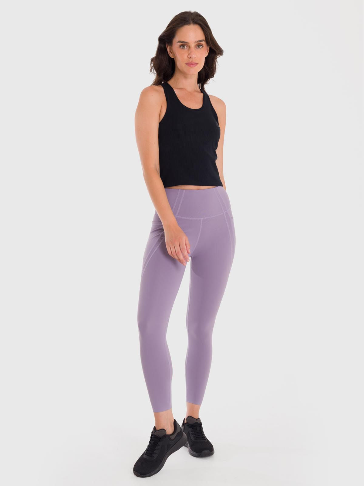 Legging Para Mujer Ankle Maca Morado Bsoul