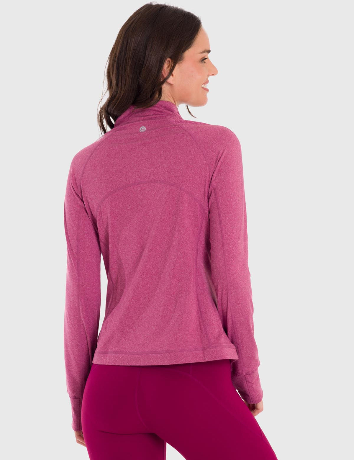 Polo Manga Larga Para Mujer Warmer Valeria Rosado Bsoul