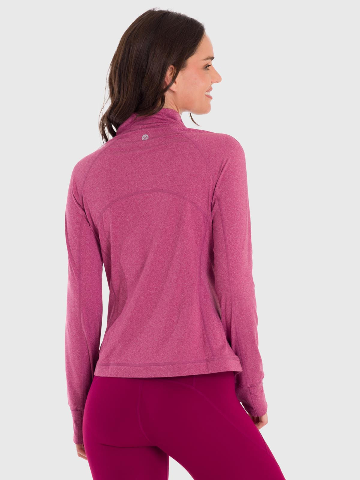 Polo Manga Larga Para Mujer Warmer Valeria Rosado Bsoul