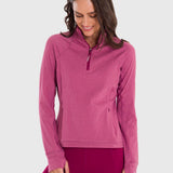 Polo Manga Larga Para Mujer Warmer Valeria Rosado Bsoul