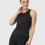 Polo Sin Mangas Para Mujer Open Back Vest Negro Bsoul