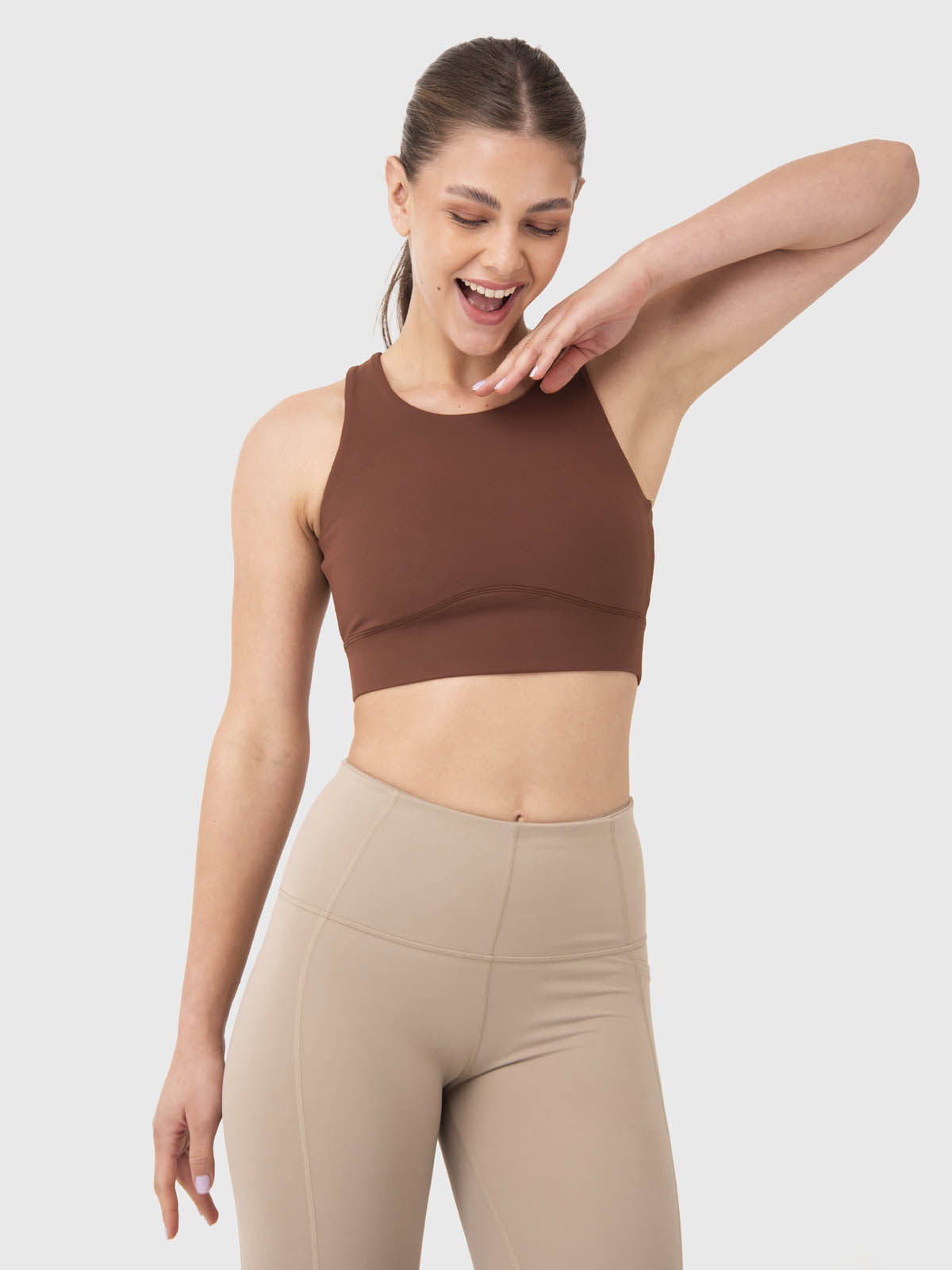 Bra Para Mujer Maca Marrón Bsoul
