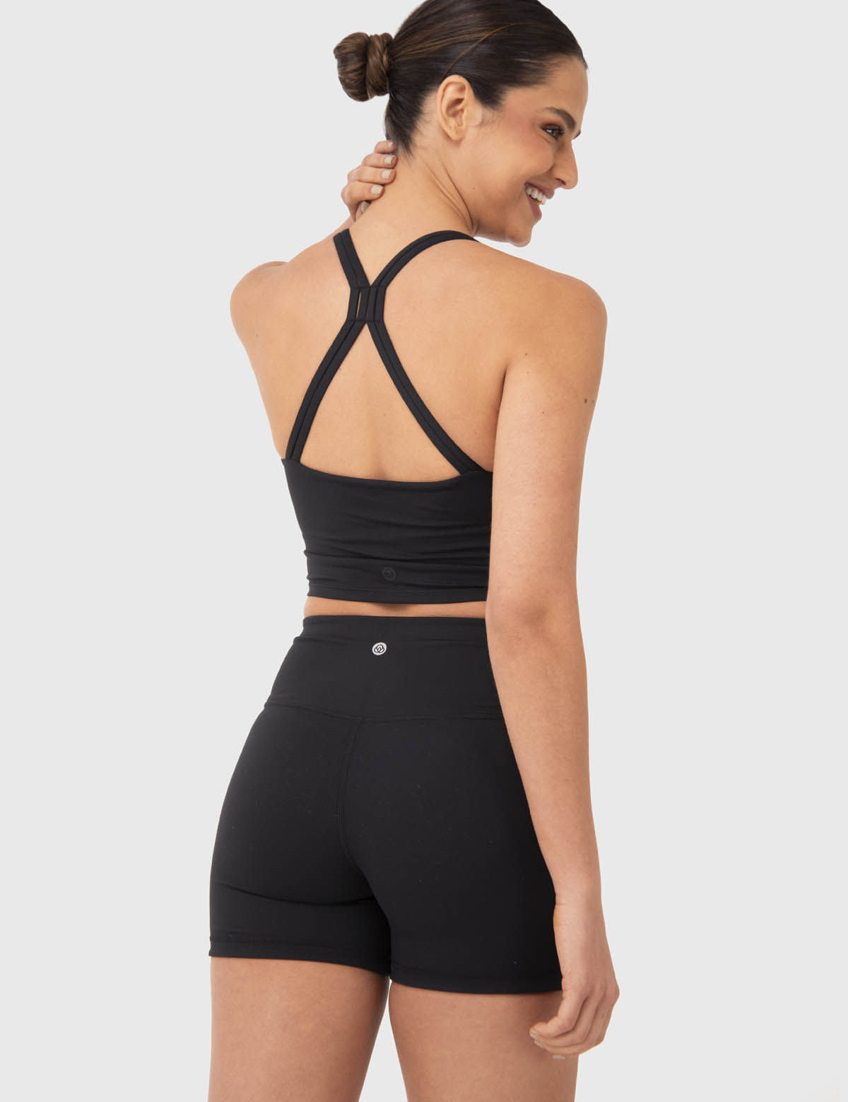 Bra Para Mujer Crop Clara Negro Bsoul