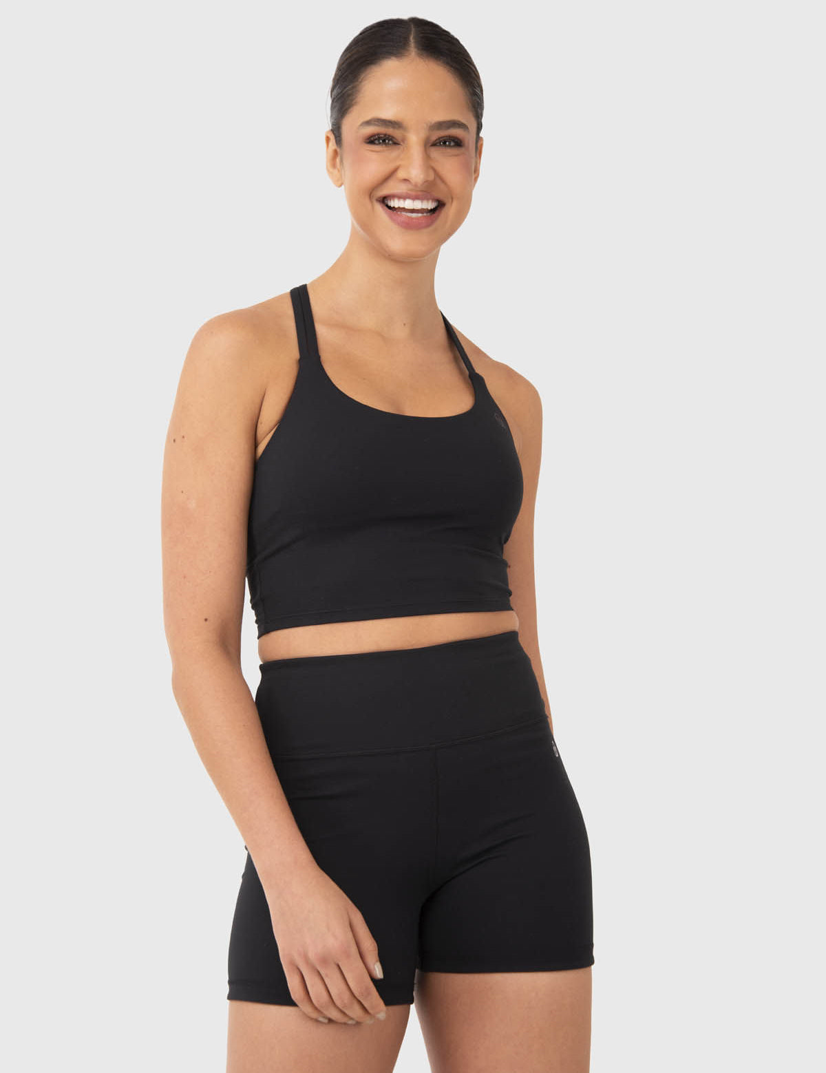 Bra Para Mujer Crop Clara Negro Bsoul