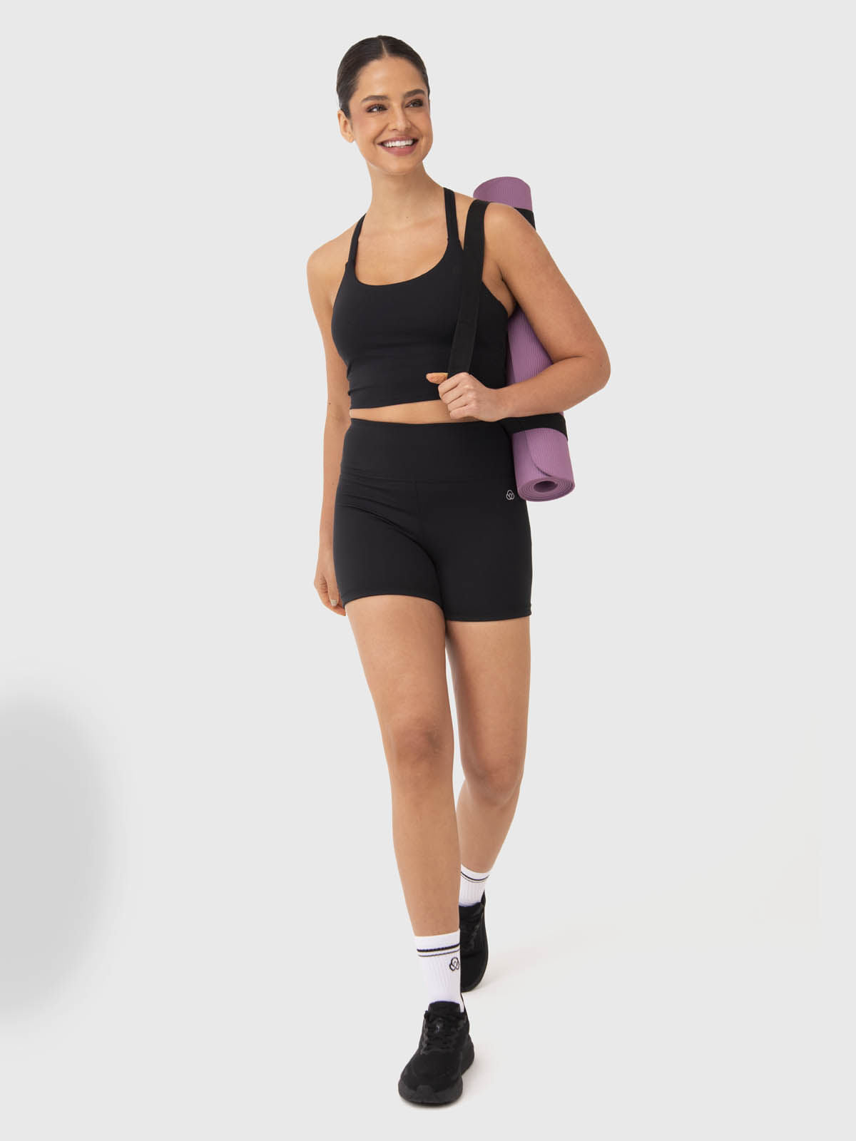 Bra Para Mujer Crop Clara Negro Bsoul