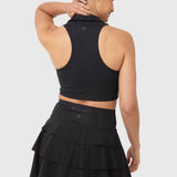 Bra Para Mujer Cropped Polo Negro Bsoul
