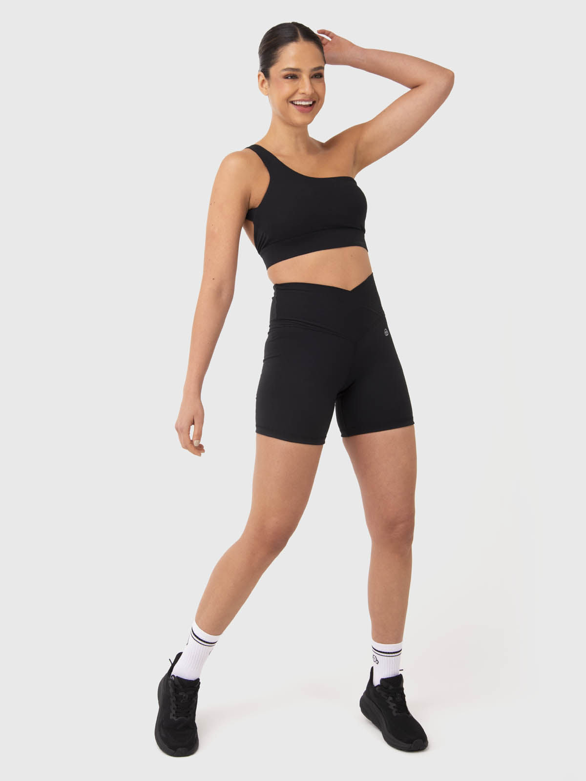 Biker Para Mujer Zia Negro Bsoul