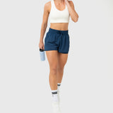 Short Para Mujer 2 In 1 Train Azul Bsoul