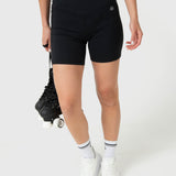 Biker Para Mujer Elisa Aloe Negro Bsoul