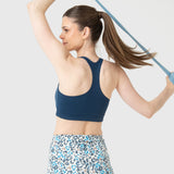 Bra Para Mujer Racerback Azul Bsoul