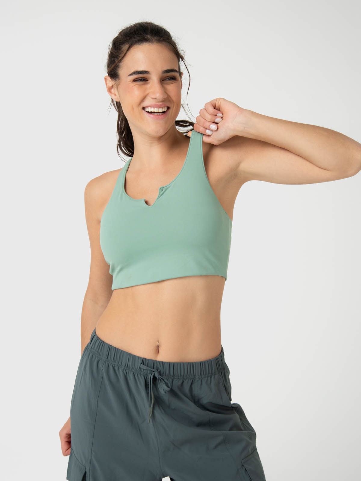 Bra Para Mujer Racerback Verde Bsoul