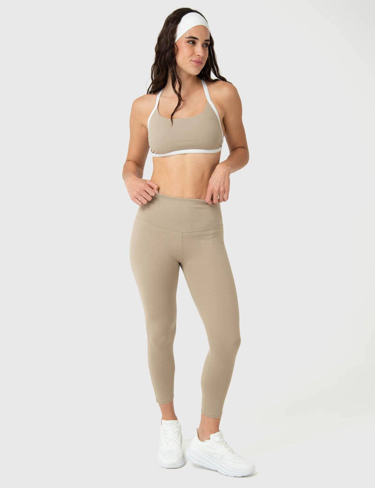 Leggings Para Mujer Ankle Laia Beige Bsoul