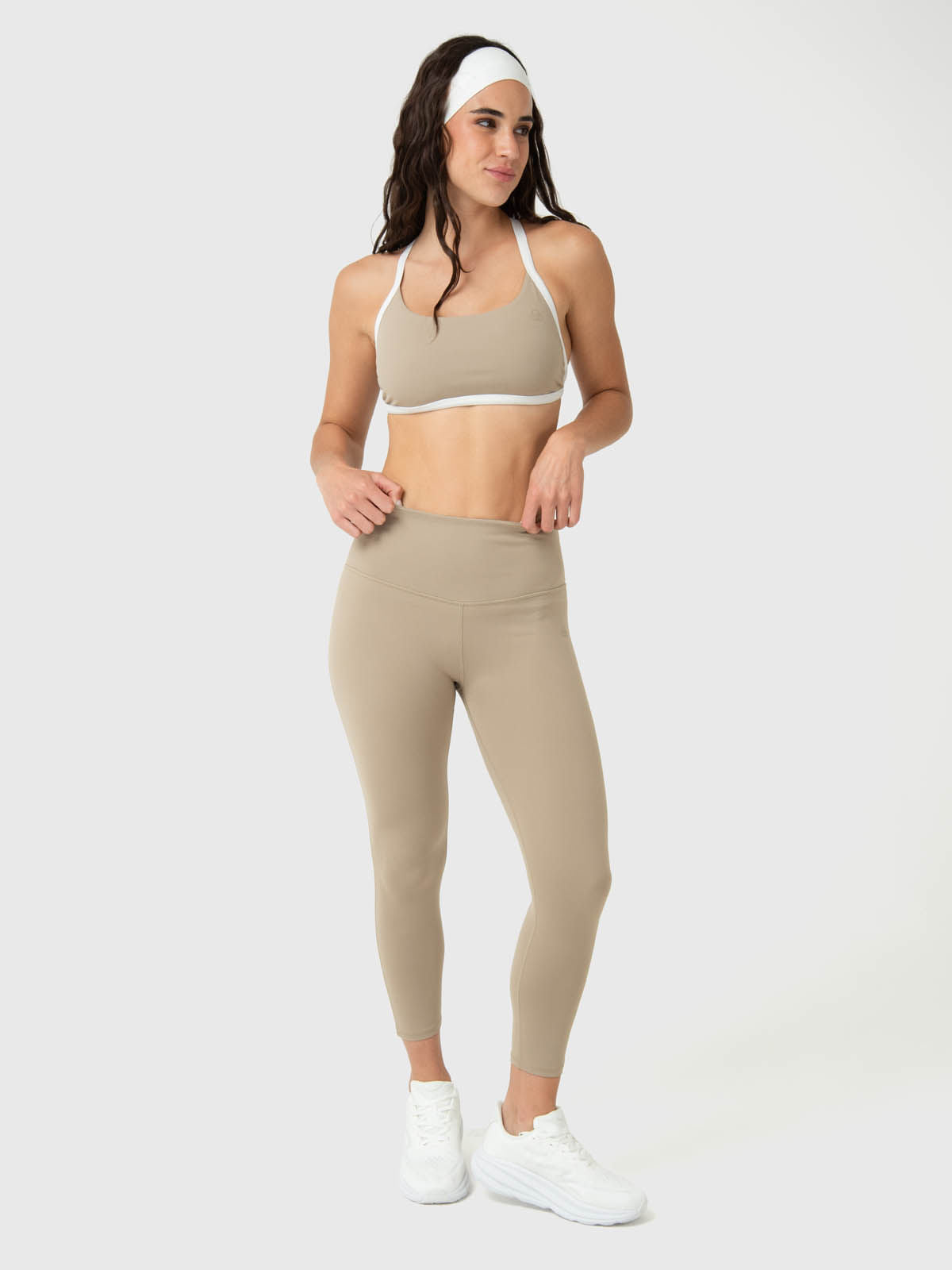 Leggings Para Mujer Ankle Laia Beige Bsoul