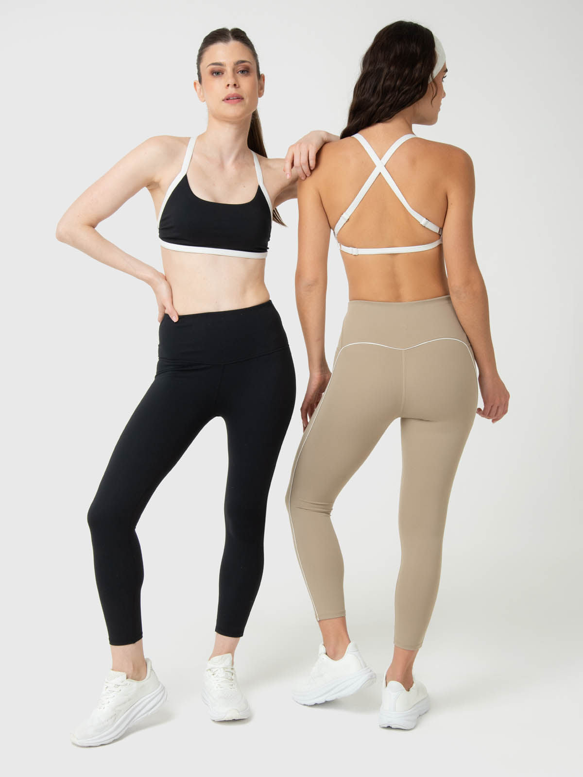 Leggings Para Mujer Ankle Laia Beige Bsoul