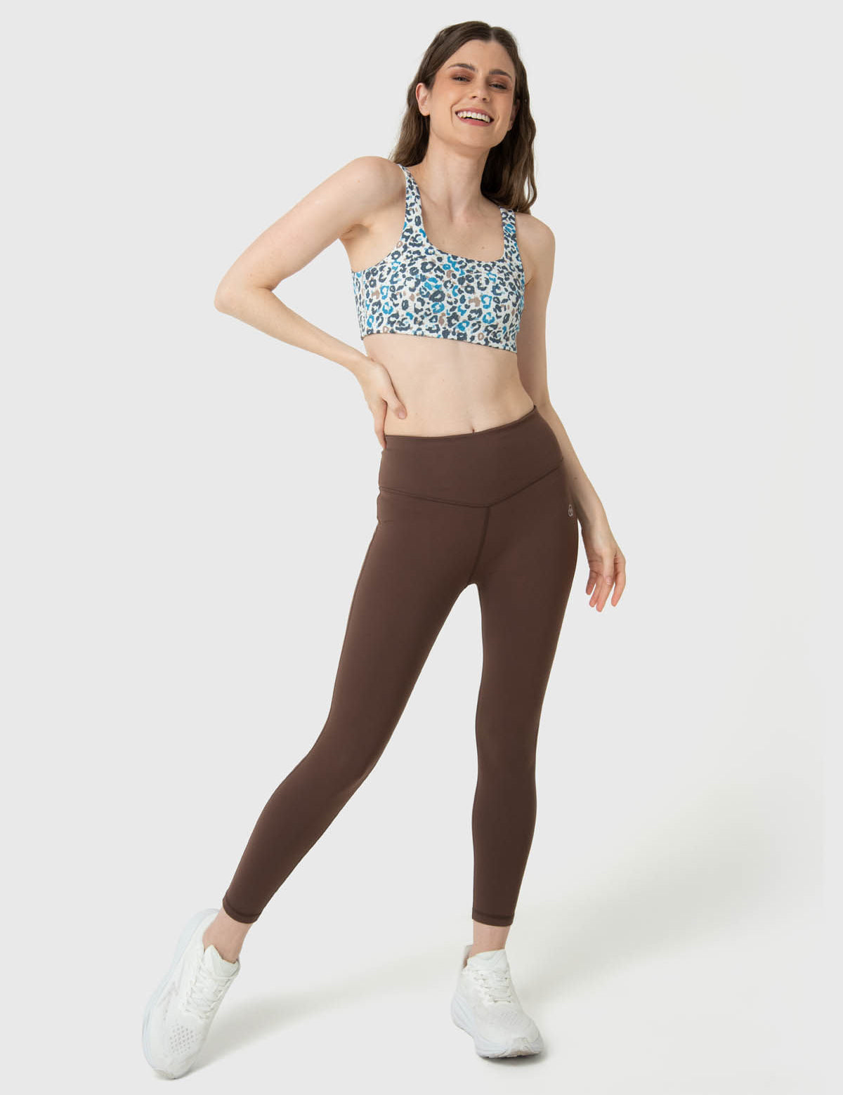 Leggings Para Mujer Ankle Jane Marrón Bsoul