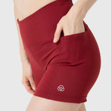 Short Para Mujer Pocket Rojo Bsoul