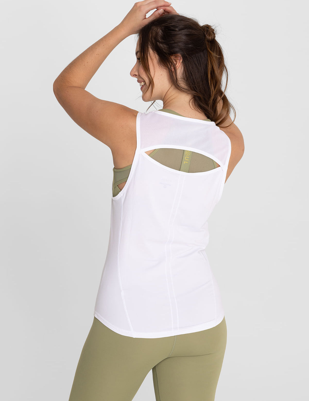 Polo Sin Manga Para Mujer  Tank Court Blanco Bsoul