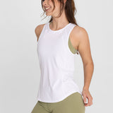 Polo Sin Manga Para Mujer  Tank Court Blanco Bsoul