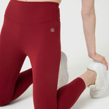 Leggings Para Mujer Ankle Maya Aloe Rojo Bsoul