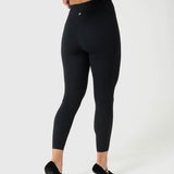 Leggings Para Mujer Ankle Maya Aloe Negro Bsoul
