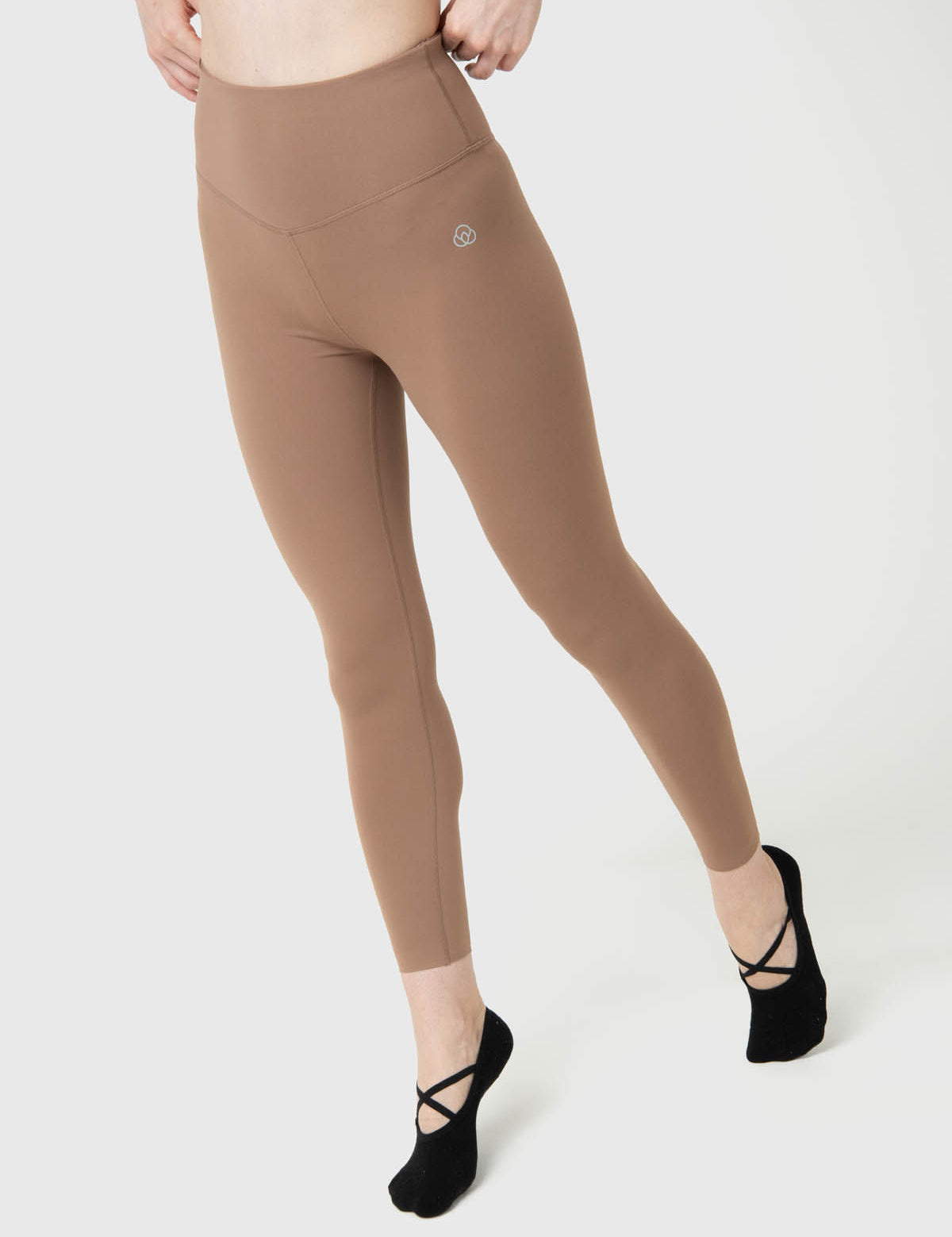 Leggings Para Mujer Ankle Emma Aloe Marrón Bsoul