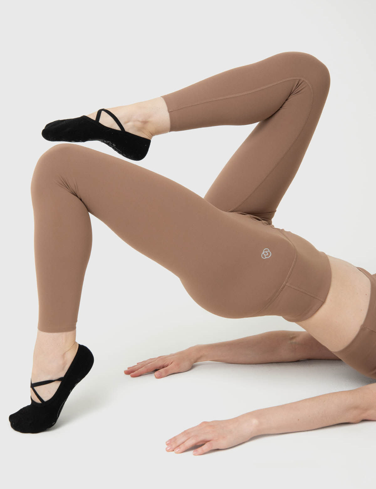 Leggings Para Mujer Ankle Emma Aloe Marrón Bsoul