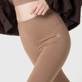 Leggings Para Mujer Ankle Emma Aloe Marrón Bsoul