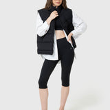 Leggings Para Mujer Capri Aloe Negro Bsoul