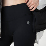 Leggings Para Mujer Capri Aloe Negro Bsoul