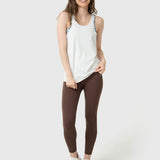 Polo Sin Manga Para Mujer Tank Cloe Aloe Blanco Bsoul