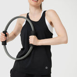 Polo Sin Manga Para Mujer Tank Cloe Aloe Negro Bsoul