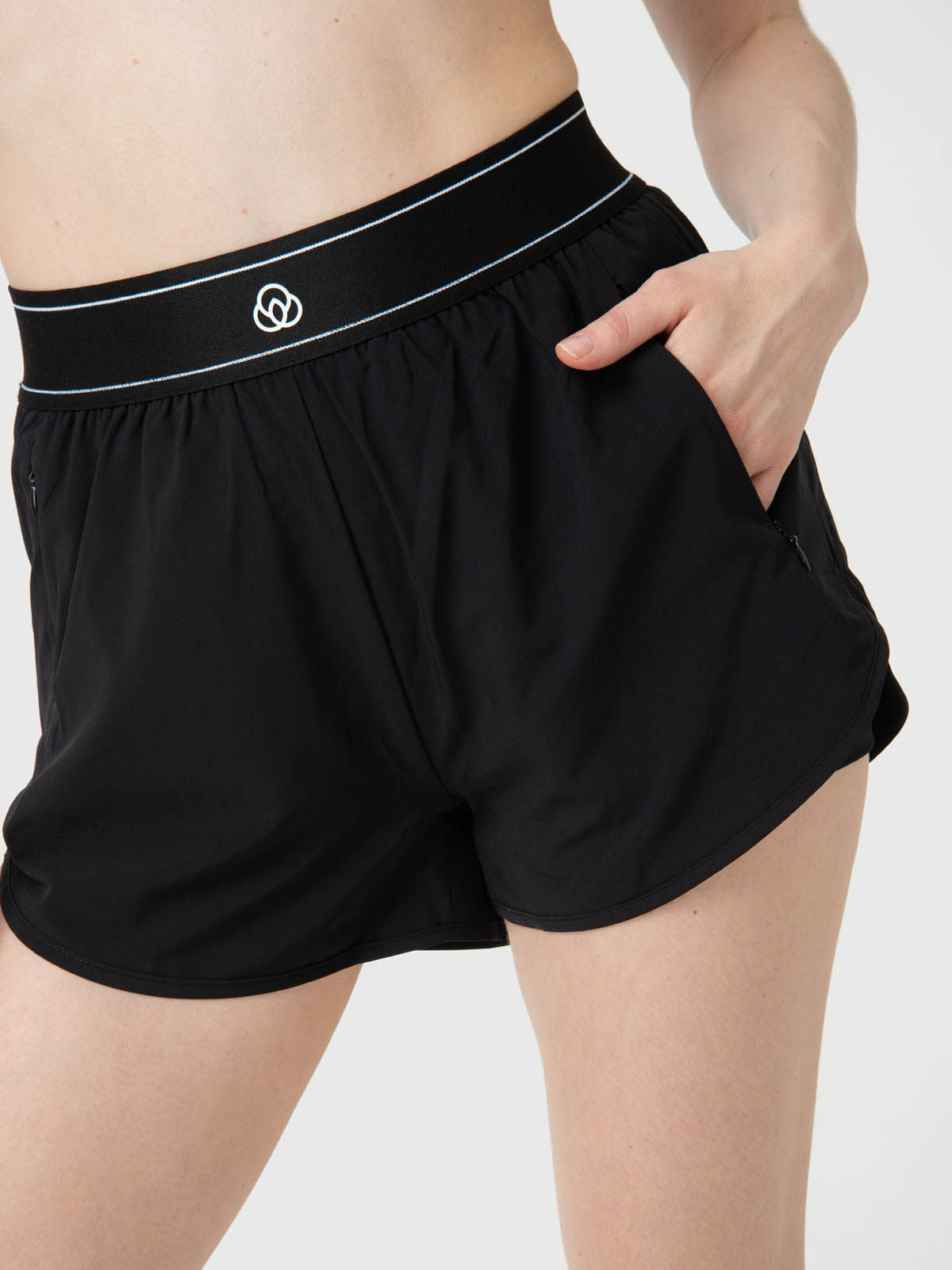 Short Para Mujer 2 In 1 Cloe Negro Bsoul