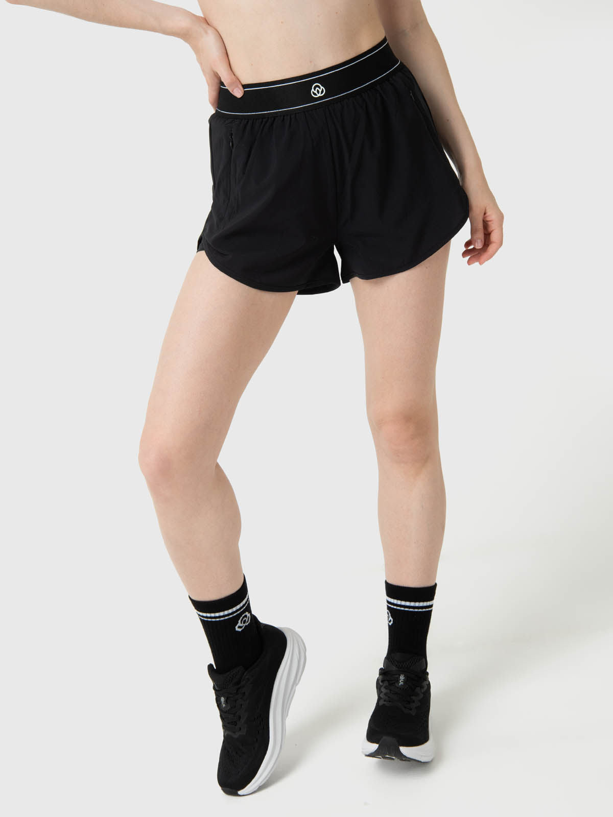 Short Para Mujer 2 In 1 Cloe Negro Bsoul