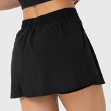 Falda Para Mujer Court Skort Negro Bsoul