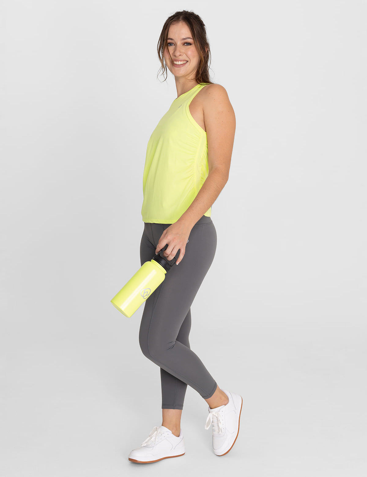 Polo Sin Manga Para Mujer  Vest Top Verde Bsoul