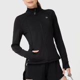 Polera Para Mujer 2Nd Layer Full Zip Negro Bsoul