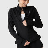 Polera Para Mujer 2Nd Layer Full Zip Negro Bsoul